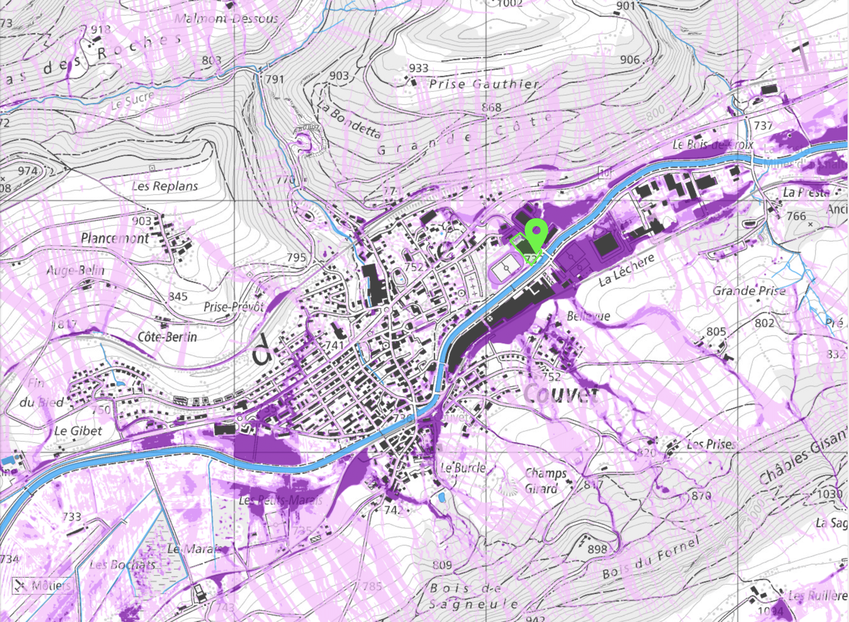 Image de l'article - Anticiper le risque : comprendre la carte de l&rsquo;aléa ruissellement